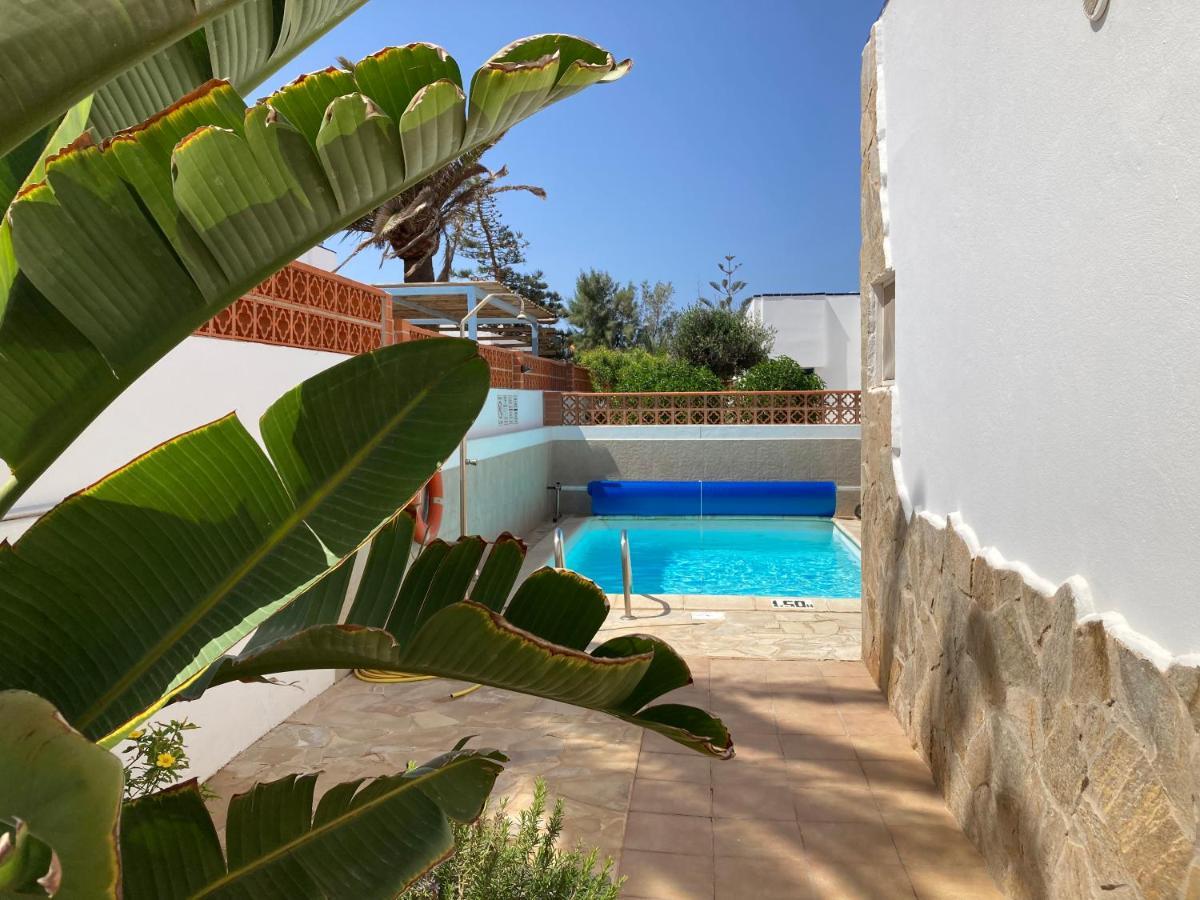 Beach House With The Heated Pool Next To Rocky Point Corralejo Eksteriør bilde