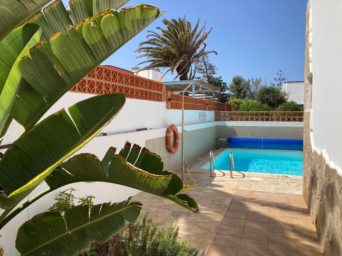 Beach House With The Heated Pool Next To Rocky Point Corralejo Eksteriør bilde