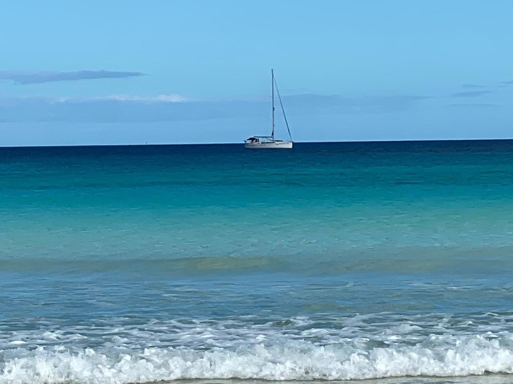 Beach House With The Heated Pool Next To Rocky Point Corralejo Eksteriør bilde